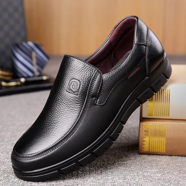 Herr Loafers Slip-On med Profilsula för Daglig Och Vardag