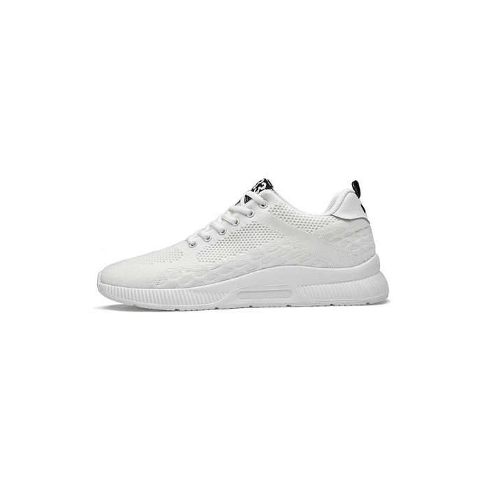 Herr Sneakers med Dold Höjning och Andningsbart Mesh