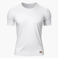 Herrars kortärmad T-shirt med rund hals för sport