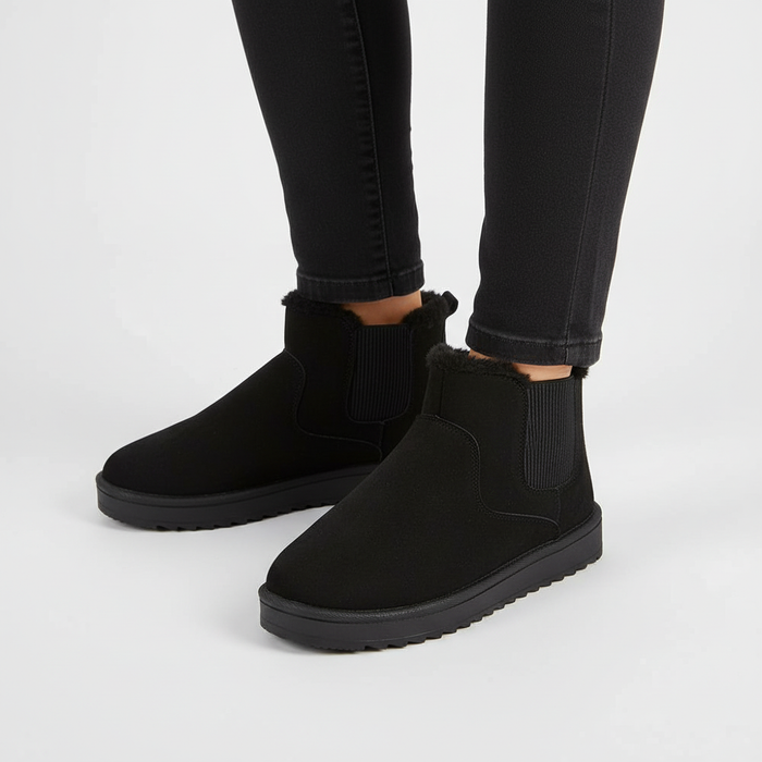 Dam Termostövlar Slip-On med Fluffig Fodring