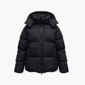 Kvinnors Vadderad Jacka med Hög Krage och Dragkedja